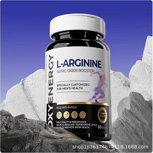 Arginine Citrulline Men's Fitness Zinc Supplement and Testosterone Promoting Capsules