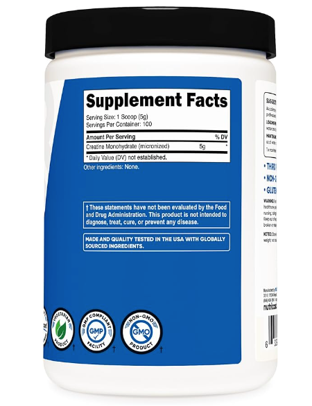 Micronized Creatine Monohydrate
